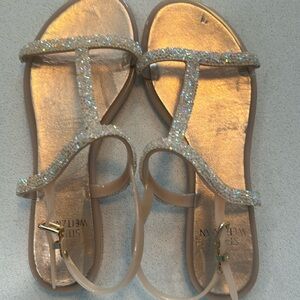 Stuart Weitzman Teezer Rose Jelly Sandals Pink Size 38